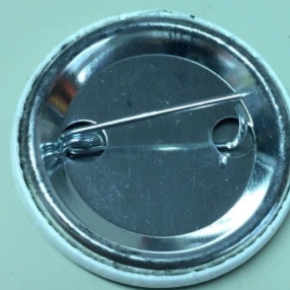 Vision Street Wear 80s Metal Caution lapel Pin - Picture 2 of 2